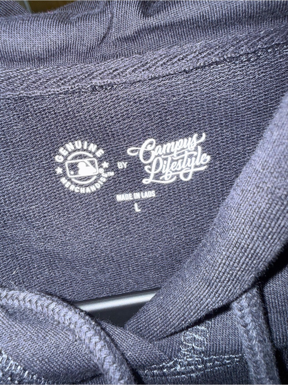 Cleveland Graphic Hoodie Sweatshirt - Blue with Red & White Accents - Picture 3 of 3
